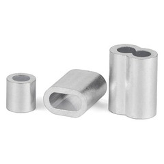 Aluminum Crimping Loop Sleeve 1/64″- 1″, Cable Ferrule Wire Rope Sleeves