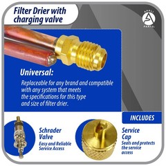 Appli Parts APFD-115S 10 Units of Copper Liquid line liquid line filter dryer wi