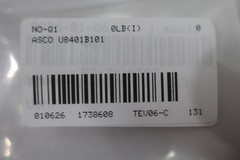 Asco U8401B101 Pneumatic Solenoid Valve 1/4in Npt 150psi 24v-dc