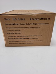 LiteFuze JP-500 Heavy Duty Step up & Down Transformer – 500W Voltage Converter