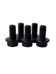 (100 Pcs) 3/8″-16×3/4″ Grade 8 Hex Flange Bolt (FT) Zinc Phos & Oil