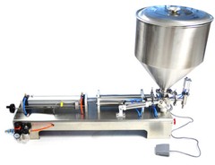 1PC 1 Nozzle Piston Filler Bottle Pack Seal Paste Liquid Fill Machine 100-1000ml