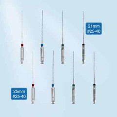 Dental Endo Rotary Paste Carriers Spiral Filler Lentulo Engine Filling Tools Set
