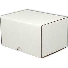 7x5x4 inches Small Shipping Boxes Set of 50 – White Mailer Corrugated Cardboa…