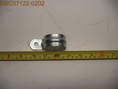 QTY = 200 (2 boxes of 100): Bridgeport Pipe Strap, 1 1/2″, 924-S, 50781747009246