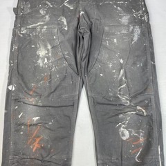 Carhartt Rugged Flex Relaxed Fit Canvas Bib Overall DISTRESSED! 102987 32×34
