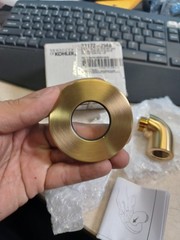 Kohler K-22172-2MB Purist Wall Supply Elbow – Brushed Moderne Brass