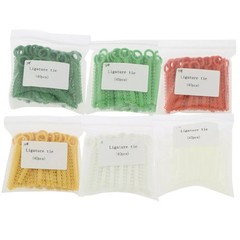 1040Pcs Dental Orthodontic Ligature Ties Elastic Rubber Bands 37 Color To Choice