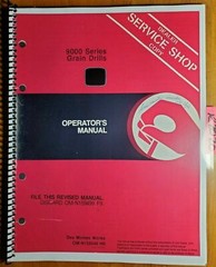 John Deere 9000 Series 9300 9350 Grain Drill S/N -29999 Owner Operator Manual 80
