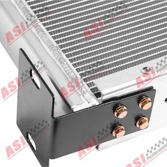 4-Row Radiator Fit John Deere 4050 4055 4250 4255 4450 4455 #RE21893 #RE38664