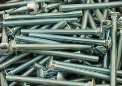 (20) Carriage Head Bolt 1/2-13 x 6 Zinc Plated 307A
