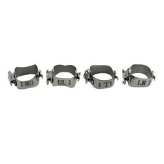 Dental Orthodontic Bands 1st Molar Buccal Tube Small Cleat Roth MBT GAC 85 Kits