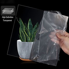 PVC Plastic Sheet Clear/Translucent 0.3mm – 2mm Thick Plastic Panel Cut to Size