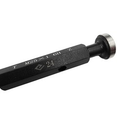 M25 X 1.0 6H METRIC THREAD PLUG GAGE 25.0 1 GO NO GO PD’S= 24.350 & 24.520 NEW