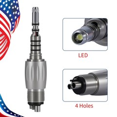 Dental LED Quick Coupler 4 Hole fit KAVO Multiflex LUX Fiber Optic Handpiece