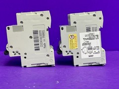 Schneider Electric 60889 C60N C2A Circuit Breaker 3-Pole 2A 415V [Lot of 2]