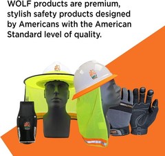 WOLF Waterproof Work Gloves – Polyurethane Coated for Enhanced Grip (Pack of 12)
