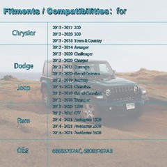 PCV Valve Positive Crankcase Ventilation Valve Compatible with Challenger, Duran