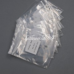 100 Pcs 10 Packs Dental Orthodontic Crimpable Hook Split Sliding Stops General