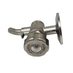 1- 1 1/2 Inch Tri-Clamp Sample Port Perlick Style 304 Stainless Steel