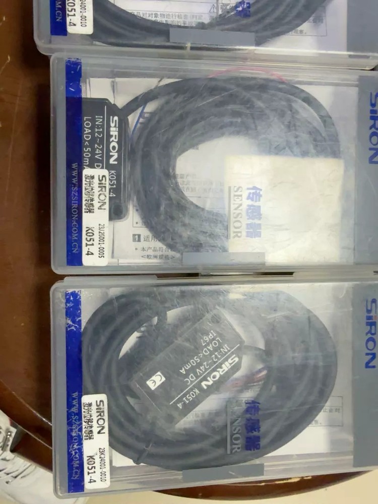 one New SIRON K051-4 Color Mark Sensor AD