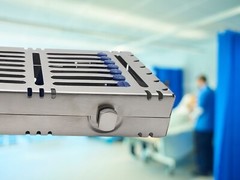 7 Instruments Heavy Duty Sterilization Cassette Tray 7″X4″X1.4″ ARTMAN