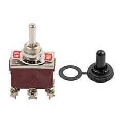 3X Heavy Duty DPDT ON/OFF/ON Toggle Switch 20A 125V/15A 250V Screw Terminals