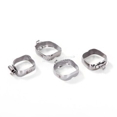 80Pcs AZDENT Dental Orthodontic 1st Molar Roth 022″ Buccal Tube Bands 16#-35#