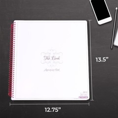 Notebooks Appointment Book – Large 12.75″ x 13.5″ Undated Planner for Daily S…