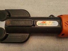 Utilco BLL-W-I 18 Volt 6 Ton In-line Press Crimper Working Ships Free