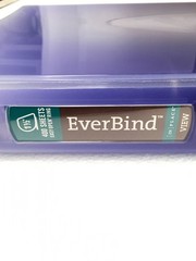 NEW Fashion Everbind 1.5″ Ombre Smoke Binders, Red Blue Purple 12 Pack FREE SHIP