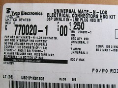 25 sets (50pcs) 6-Pin Connector/Plugs TYCO Mate-N-Lok