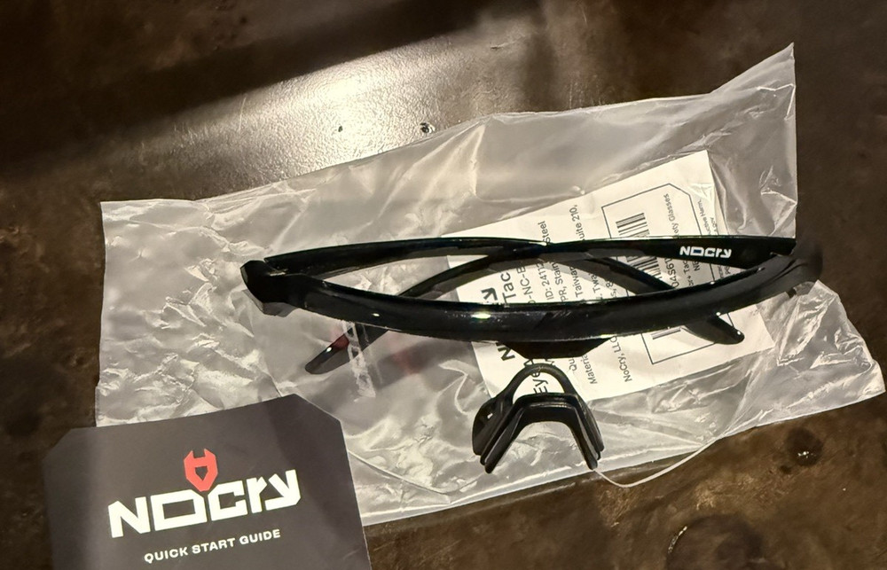 Tactical Shooting Glasses Unisex Ventilated Anti-Scratch & Anti-Fog UV Black NEW