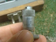 Mitutoyo Depth Micrometer 3-12″ with box – AS SHOWN – see all pics