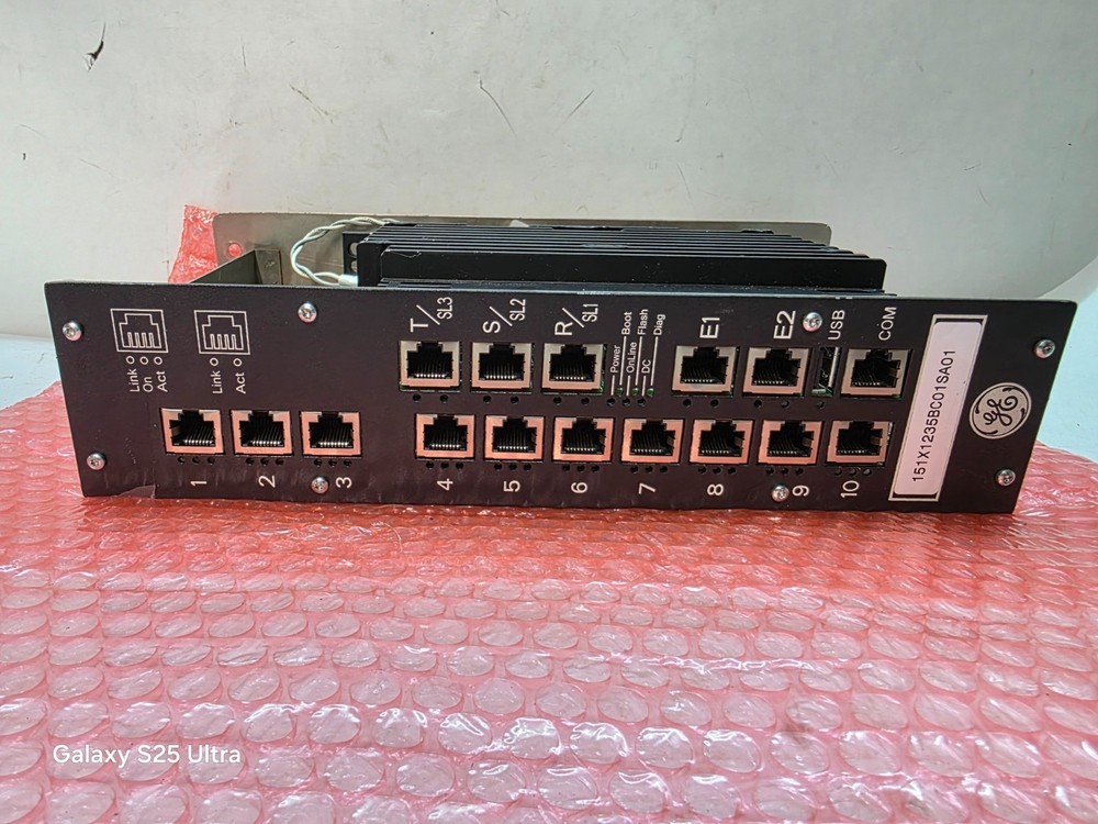 151X1235BC01SA01 General Electric Ethernet Switch 10-slot