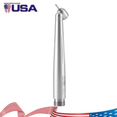 10X Dental 45Degree Push Button High Speed Handpiece Single Water Spray 2Holes