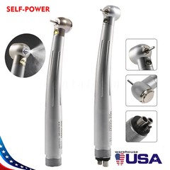 SELF-POWER Dental High Speed LED Handpiece Fiber Push Button / Bearing 2H/4H S