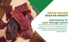 【0.5Gram 400 Packages】Ink-Free Silica Gel Desiccant