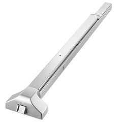Uimoso Push Bar Panic Exit Device for Doors with Exterior Lever, 41″