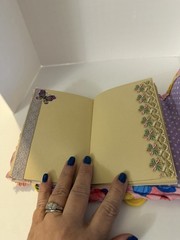 Handmade Junk Journal Beautiful Butterfly Material Measures 6.5×5.5 – Eclectic