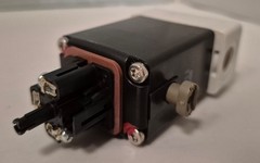 Burkert 0330 direct-acting, media-separated pivoted armature valve