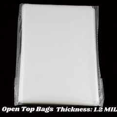 4×6 Clear Bags Flat Open Top Plastic Cellophane Treat Bakery Cookies Candies