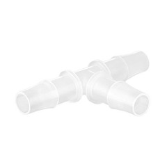 Quickun 1/2″ Hose Barb T Shaped Tee Type 3 Way Equal Barbed Fitting Plastic J…