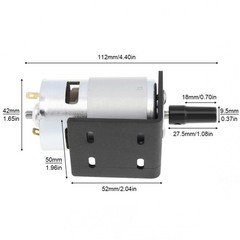 12-24V 775 DC Motor Replacement Electric DIY Drills Air Blower Motor for Cutting