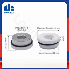 Laser Ceramic Ring Nozzle Holder D28/D32 for Raytools BOCI WSX Fiber Head