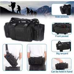 3 Pack Car Back Seat Organizer MOLLE Panel Tactical Storage Fits most Vehicles