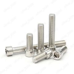 201 Stainless Steel Allen Hex Socket Bolt Cap Head Screw M3 M4 M5 M6 M8 M10 M12