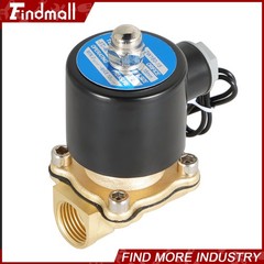 1/2″ DC 12V Brass Electric Solenoid Valve NPT Gas Water Air Normally Closed
