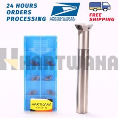 Indexable Dovetail Cutter Milling 60 Degree Milling Tool Holder Carbide Inserts