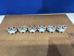 NOS CROSBY 3/8″ WIRE ROPE CABLE CLAMP LOT OF 6 NEW